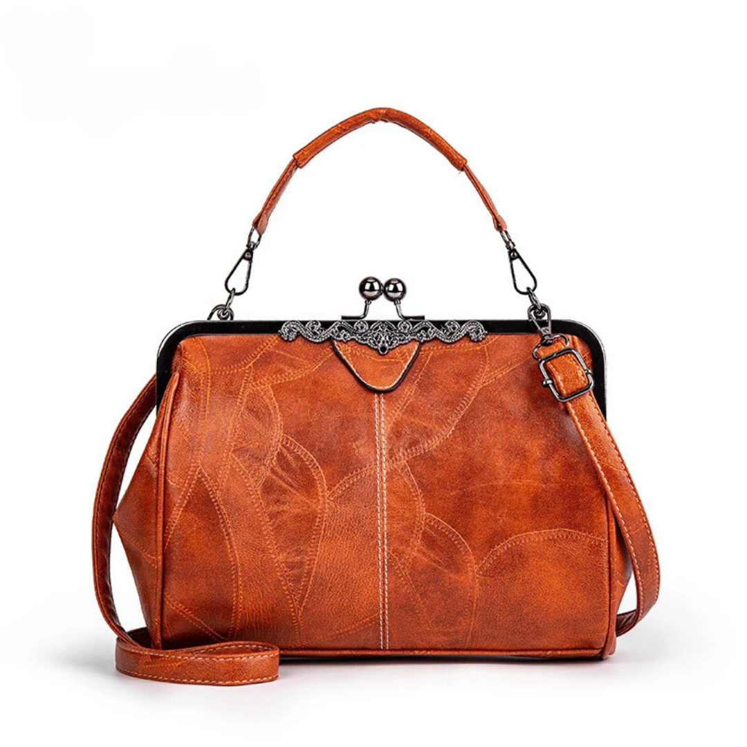 Sac à main Femme Rétro-Chic Cuir Artificiel Élégant 5