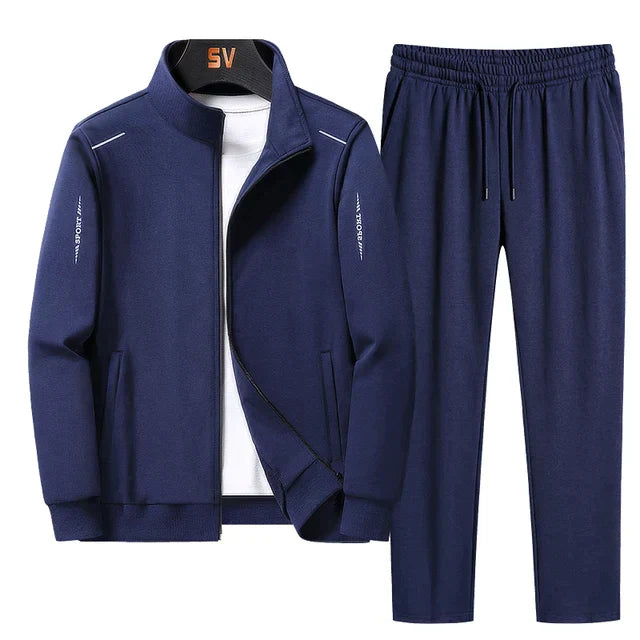 Costume d'Entraînement pour Hommes Polyester Élastique Confortable 3