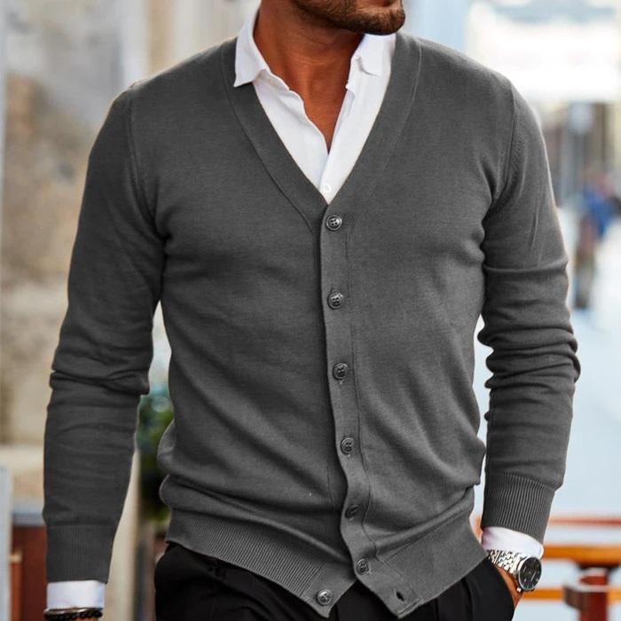 Gilet pour Hommes Décontracté en Tissu Doux 5
