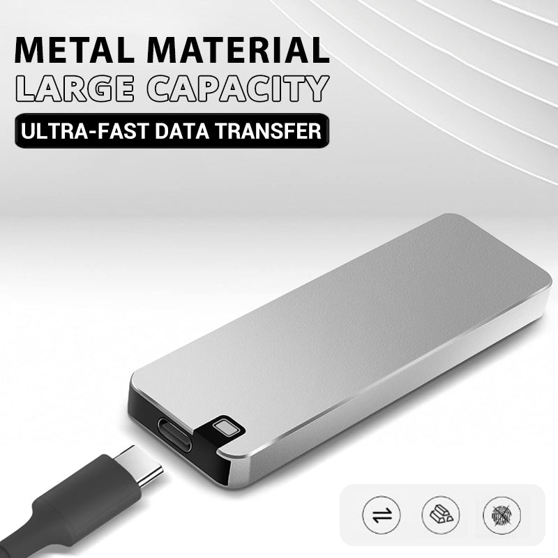 Disque Dur Externe SSD 1 To Argent Compact Portable-3