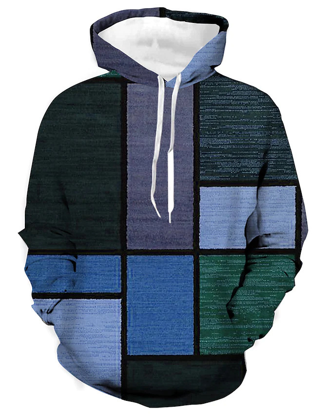 Sweat À Capuche Homme Coton Italien Élégant Casual-3