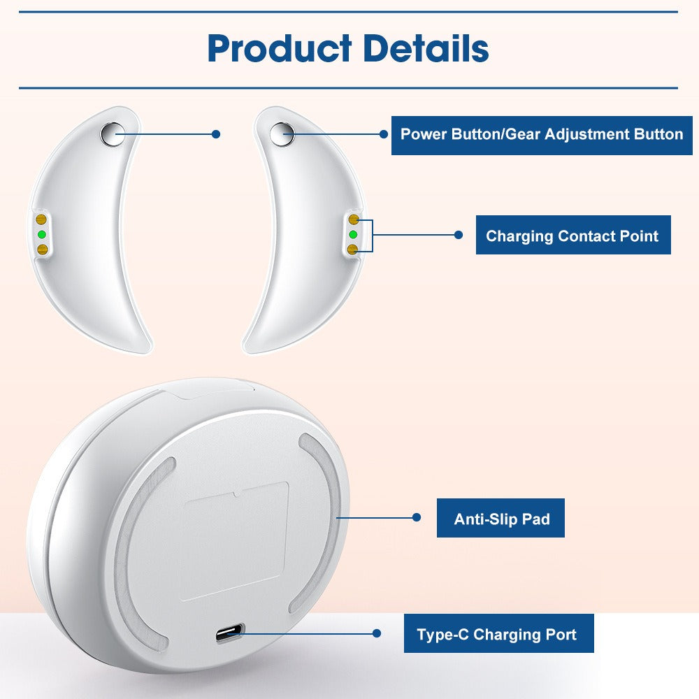 Appareil de Thérapie Oculaire LED avec Vibrations Douces 4