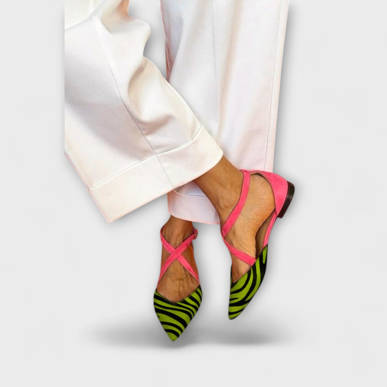 Ballerines Femme Design Zèbre 4