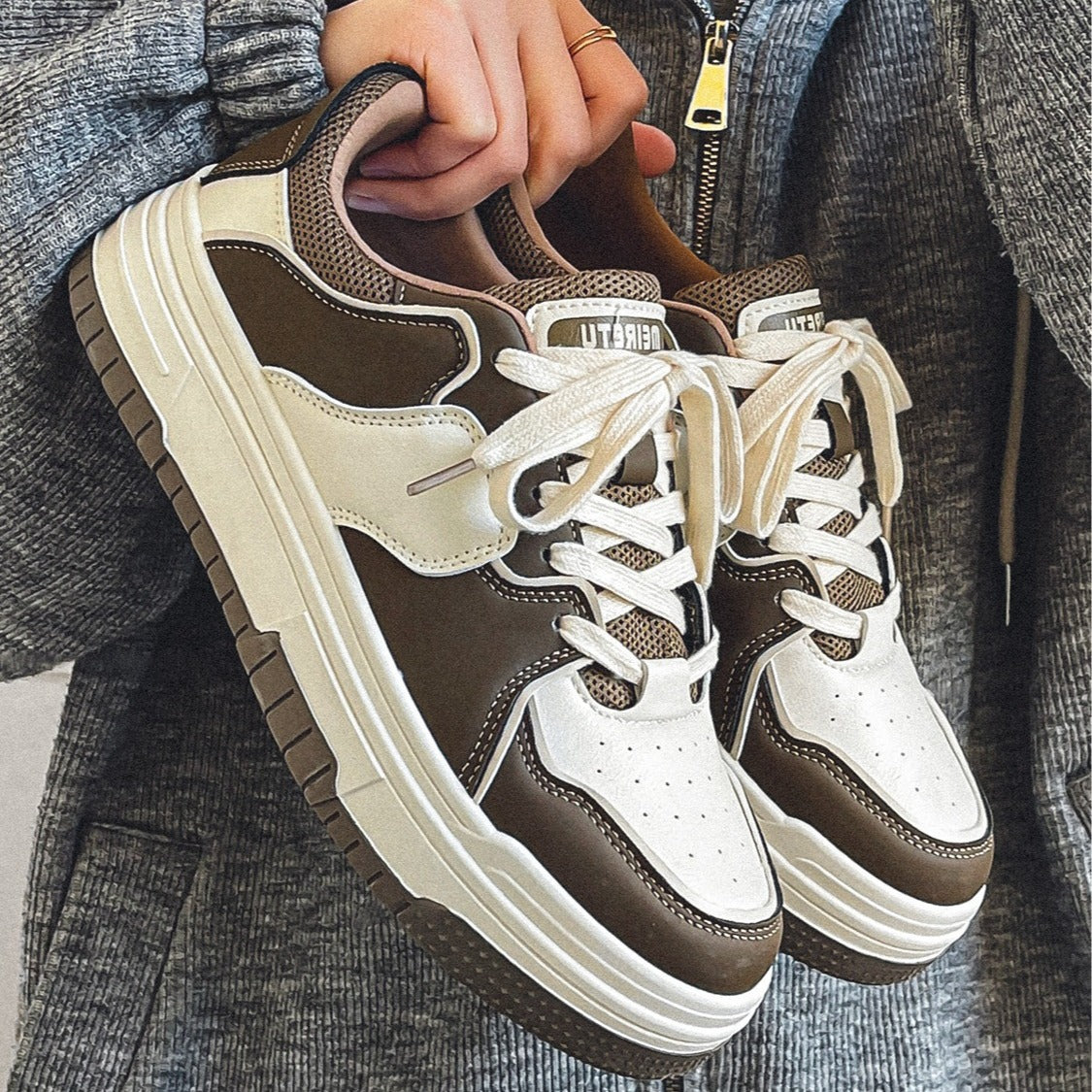 Baskets Chunky Femme Tendance 1