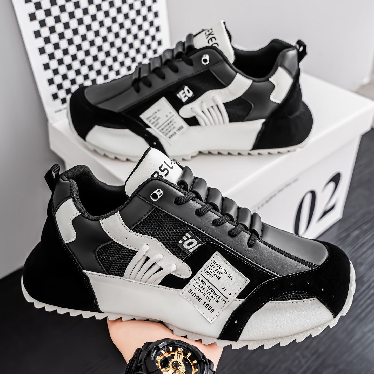 Baskets Femme Sportives Design Moderne Polyvalentes 0