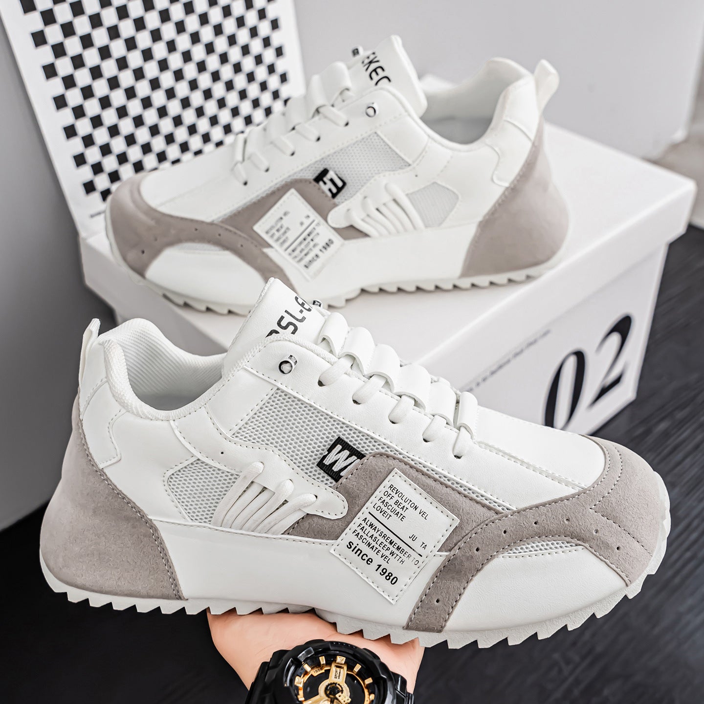 Baskets Femme Sportives Design Moderne Polyvalentes 7