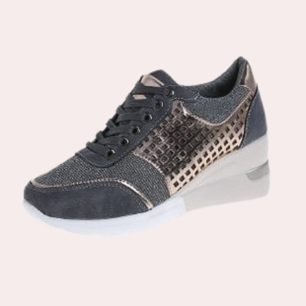 Baskets Femme à Talon Compensé Chic 3