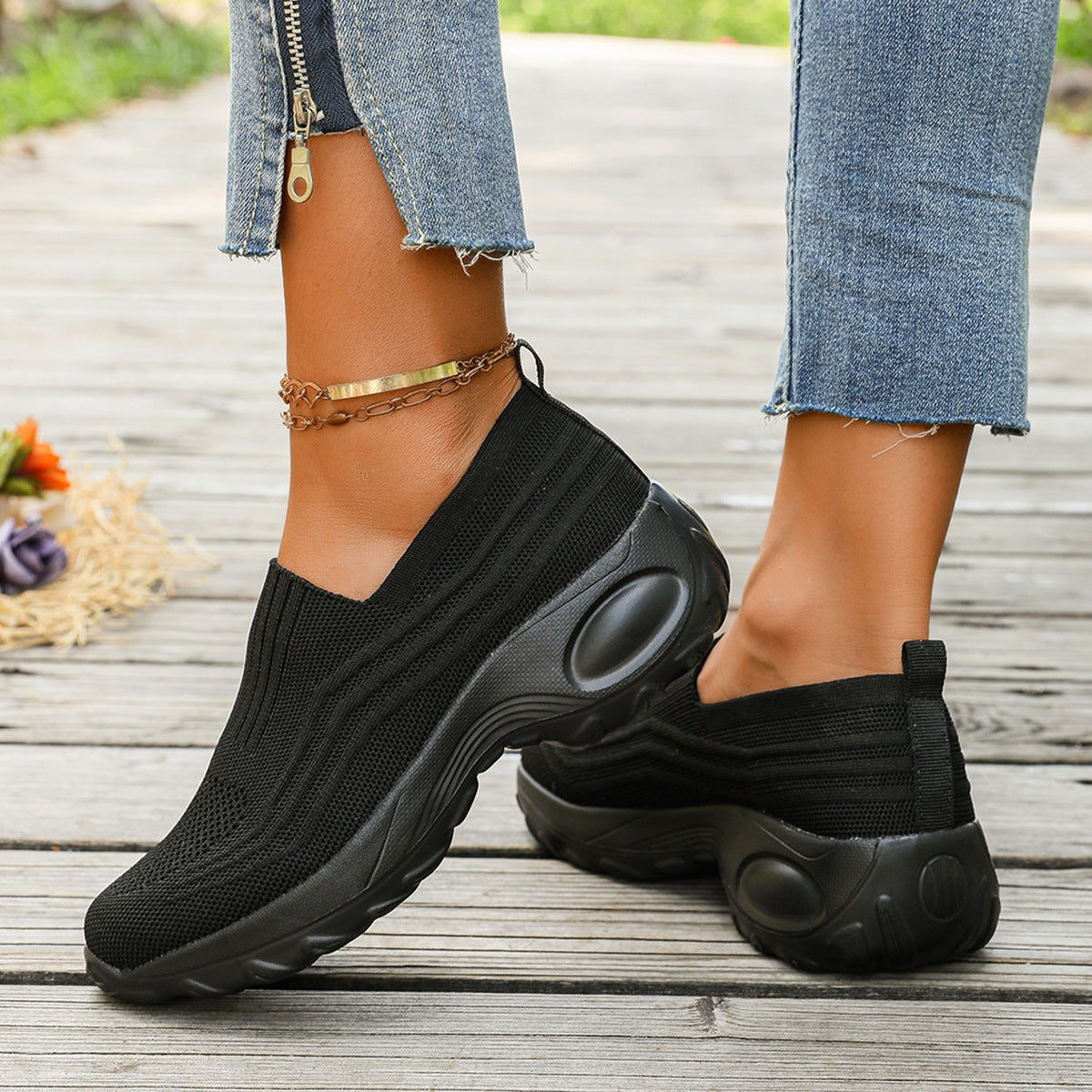 Baskets Femmes à Enfiler Modernes et Confortables 2