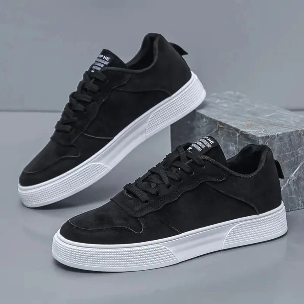 Baskets Pour Hommes Modernes À Velcro Décontractées 1