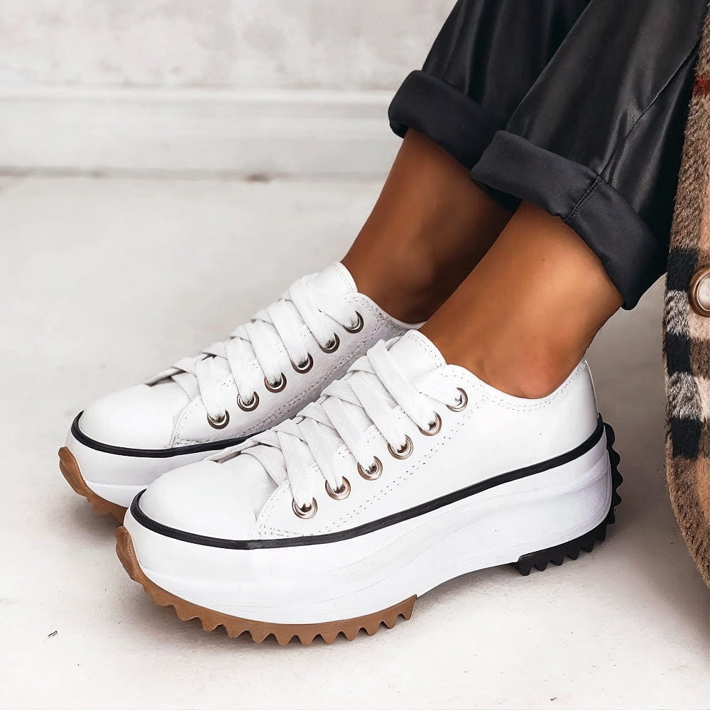 Baskets à plateforme pour femmes style moderne 3