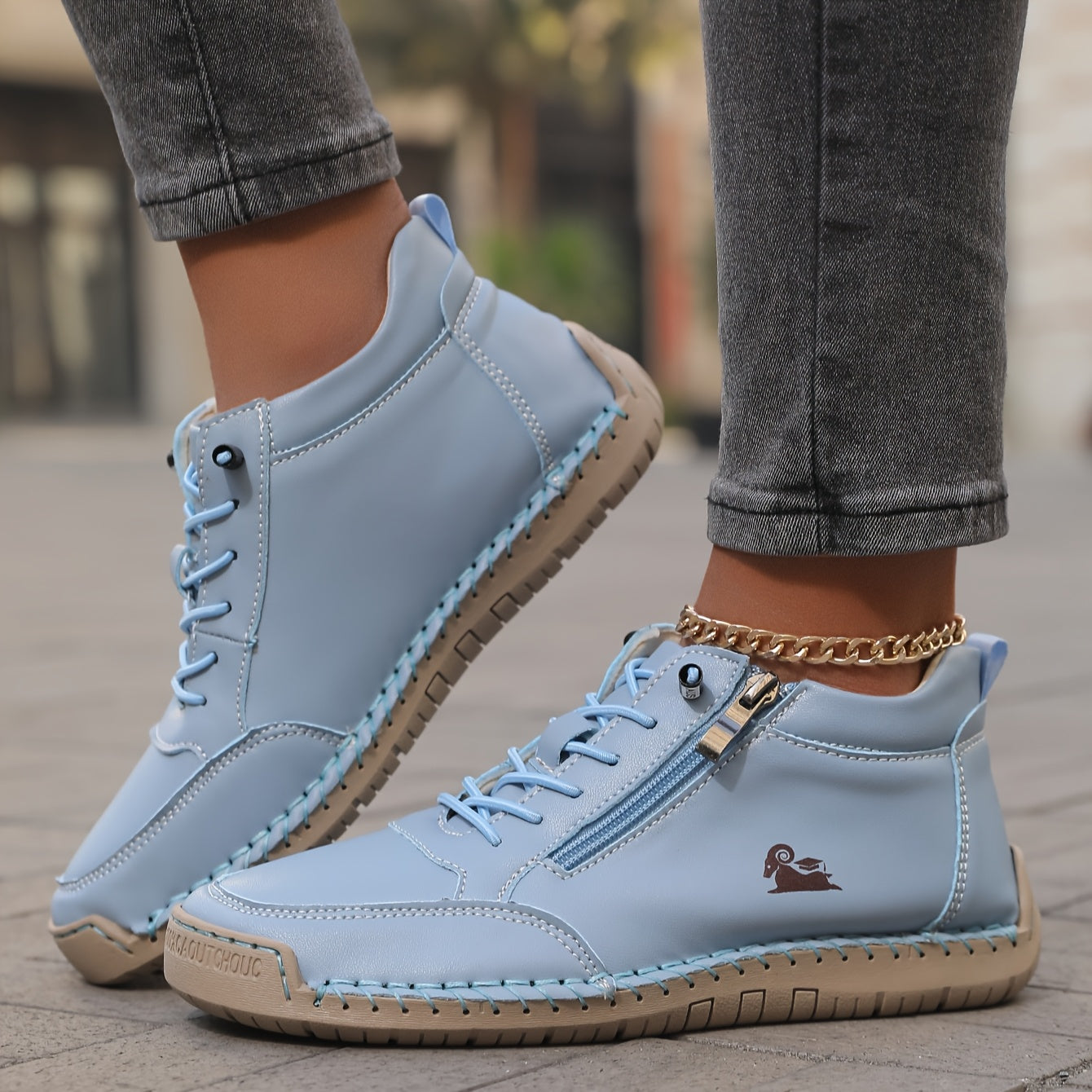 Baskets de Marche Zippées pour Femmes Printemps 16