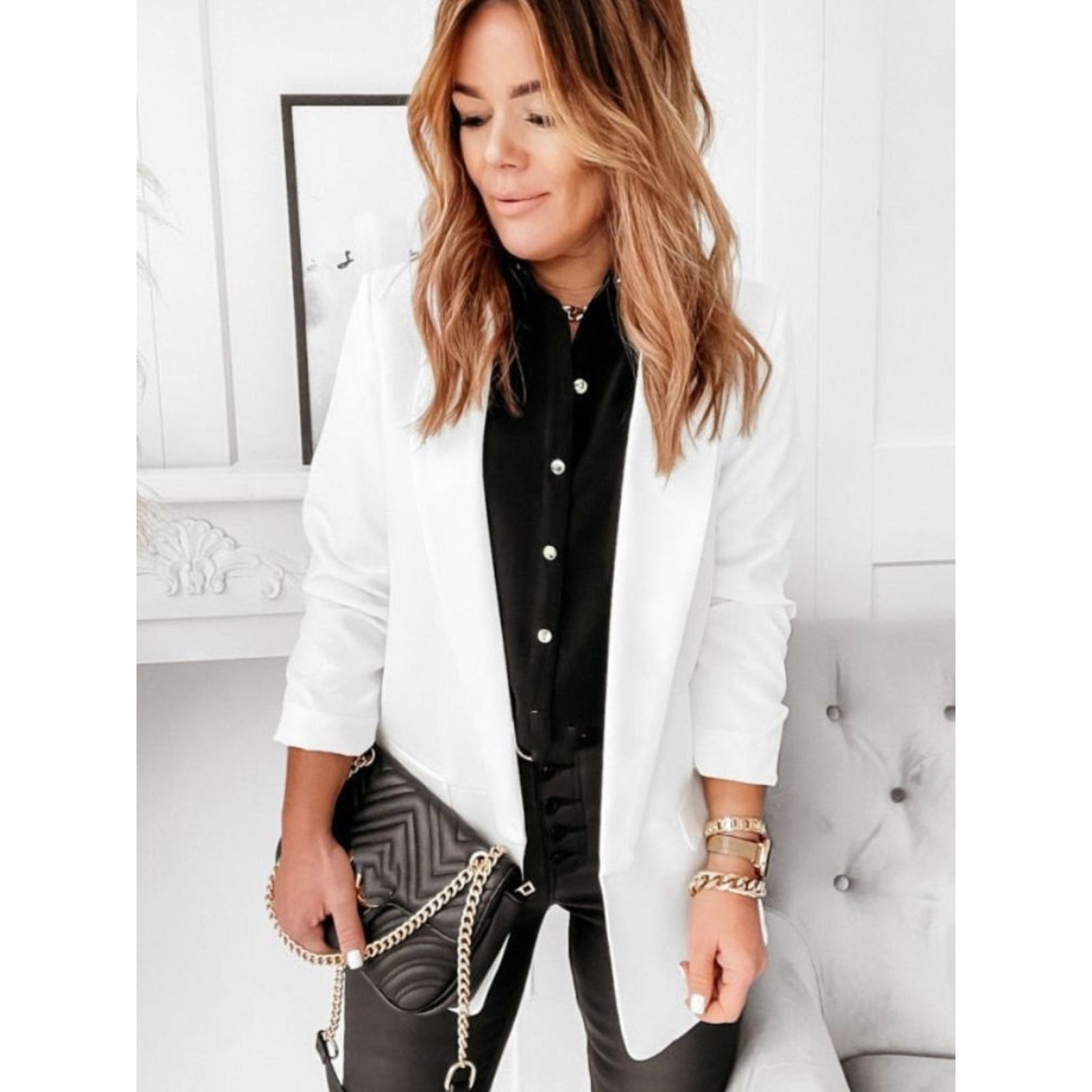 Blazer Femme Décontracté Moderne 1