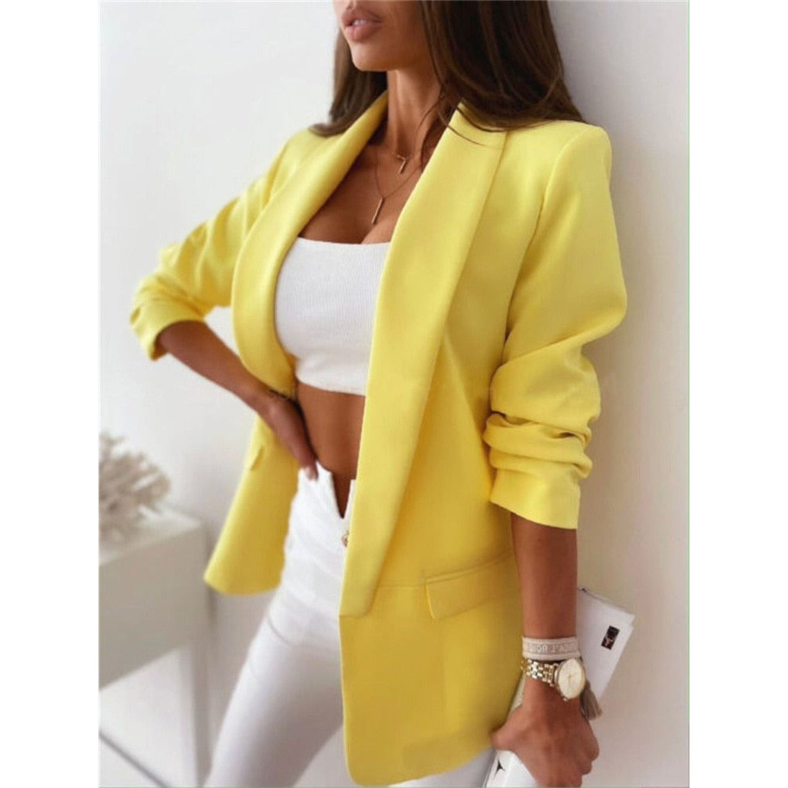 Blazer Femme Décontracté Moderne 3