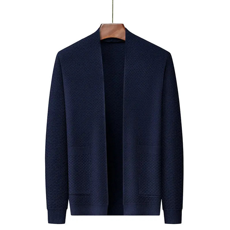 Blazer Homme Classique Style Jacquard Décontracté 7