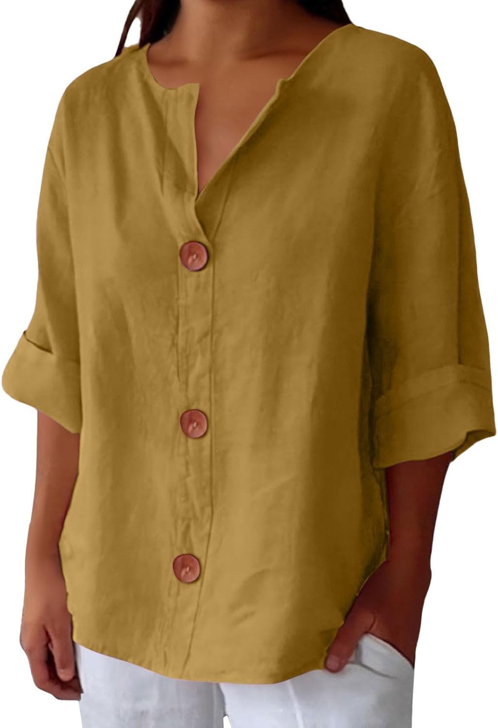 Blouse Décontractée Femme Printemps Été 4