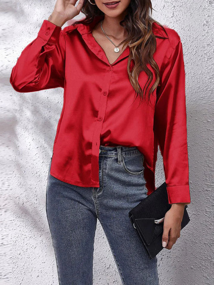 Blouse Femme Ample Chic à Manches Longues 4