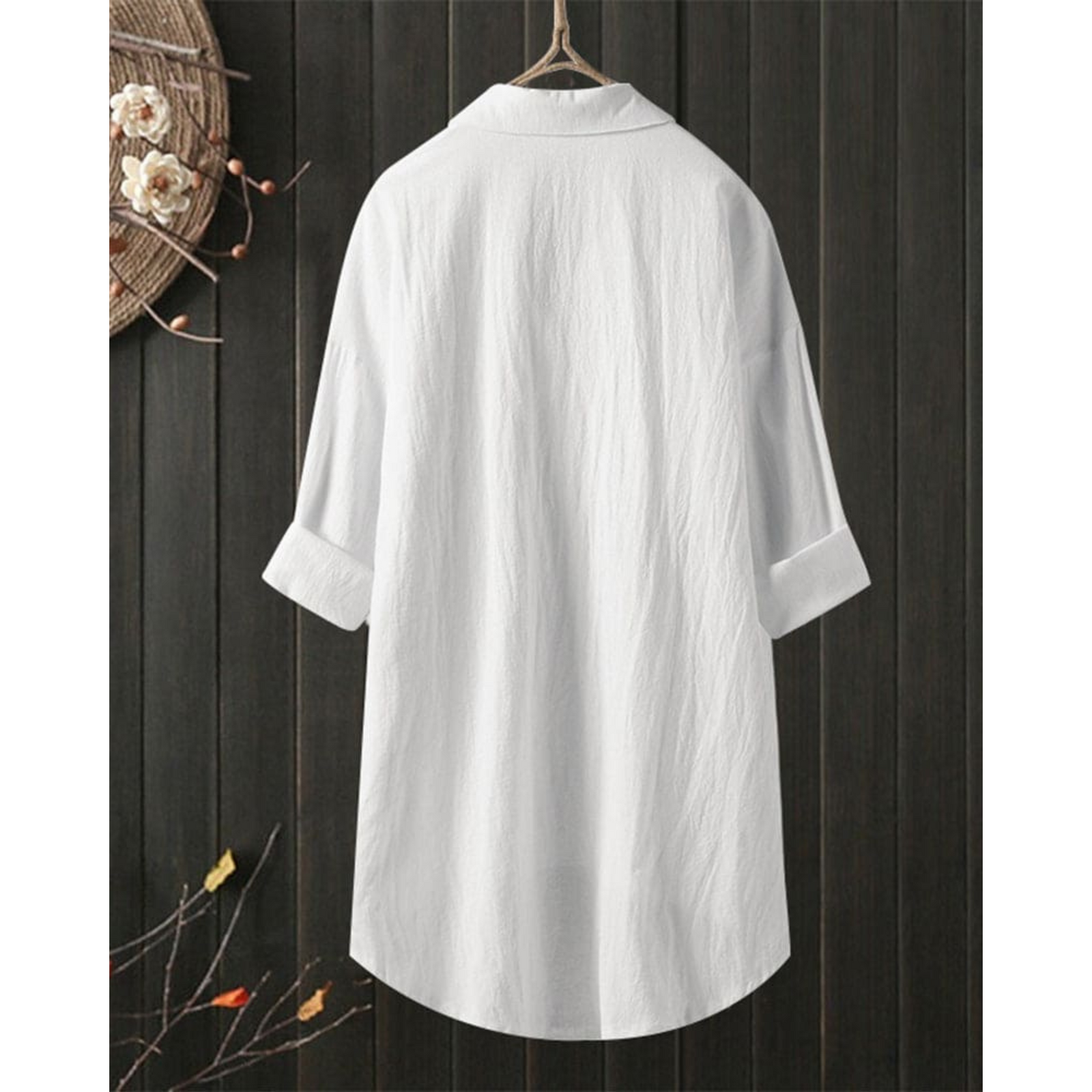 Blouse Femme Fluide à Manches Longues 6