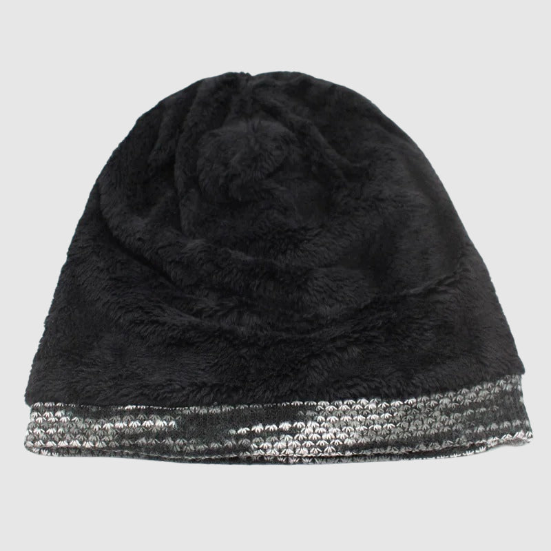 Bonnet Hiver À Rayures Unisexe Douillet 7