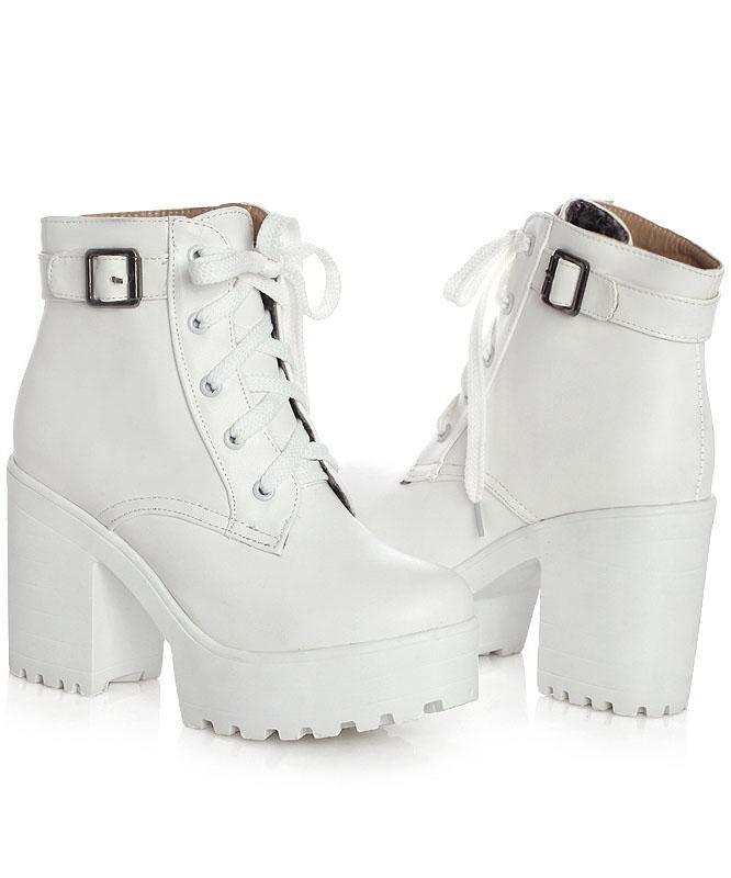 Bottes Femme à Brides Croisées 2