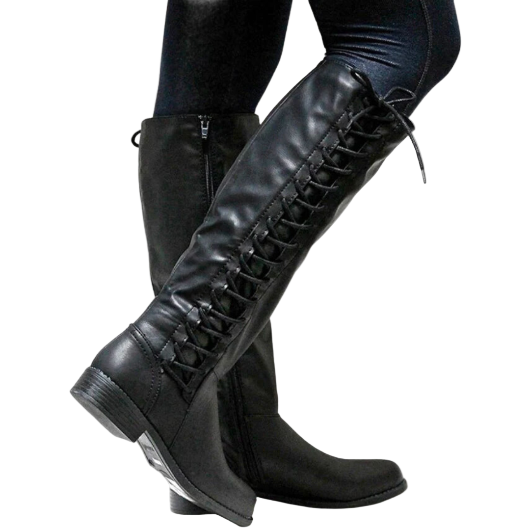Bottes Hautes Femme Chic Polyvalentes 0