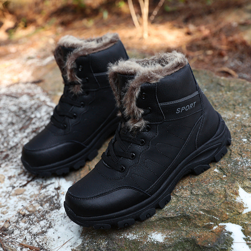 Bottes Hiver Femme Antidérapantes Tige Haute 1