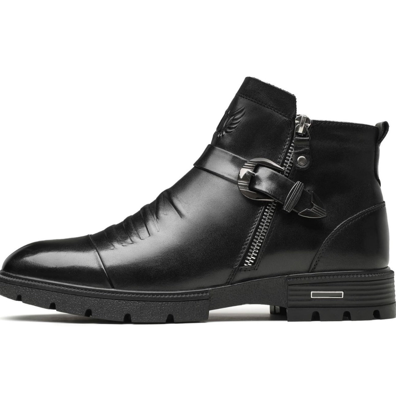 Bottes Mi-Hauteur pour Hommes à Enfiler 1