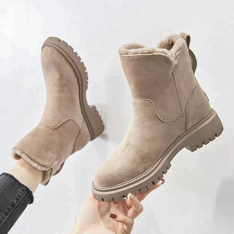 Bottes d'Hiver pour Femmes avec Doublure Chaude 1