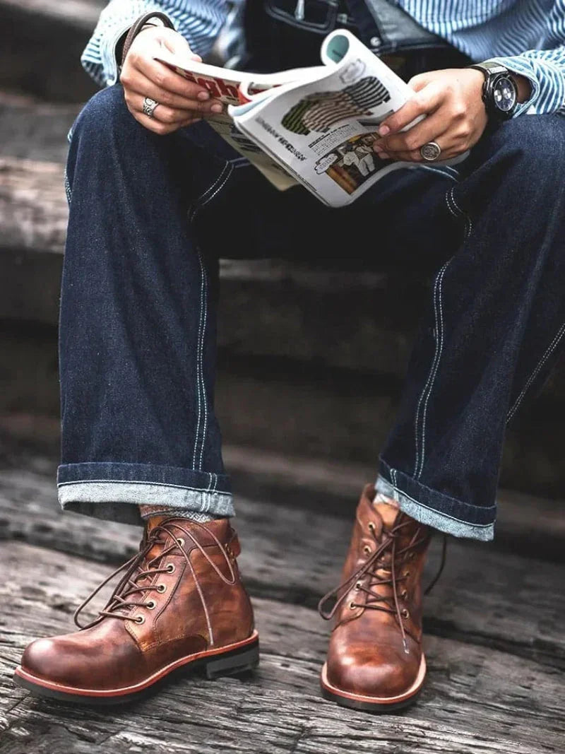 Bottes d'hiver pour hommes au design moderne 3