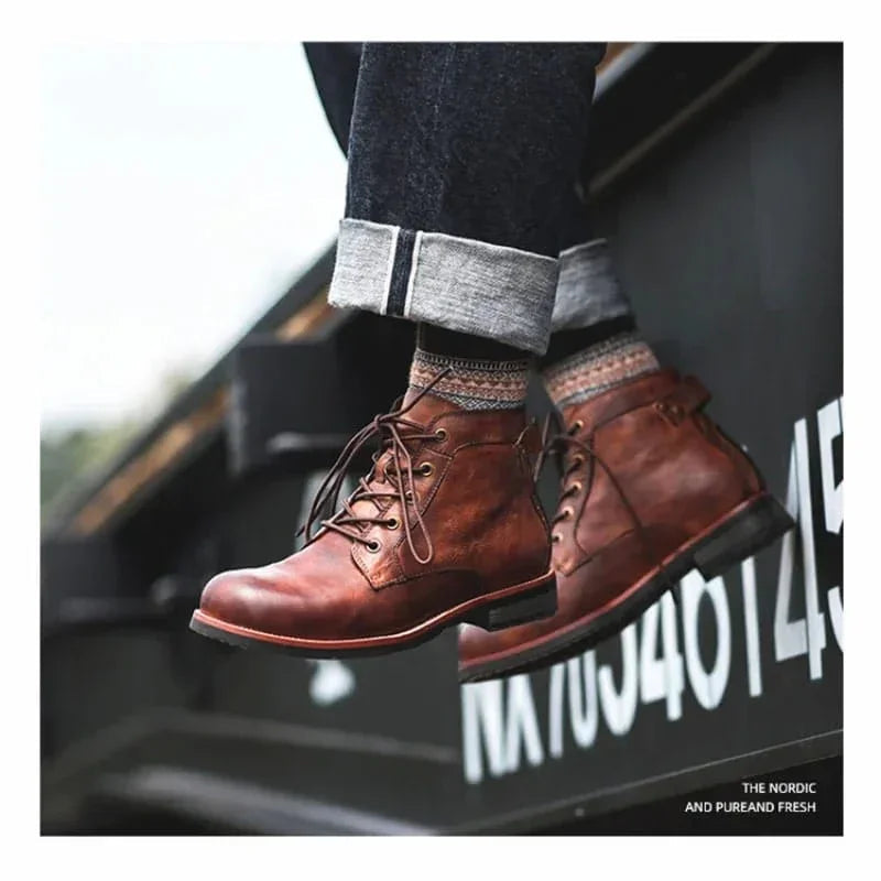 Bottes d'hiver pour hommes au design moderne 4