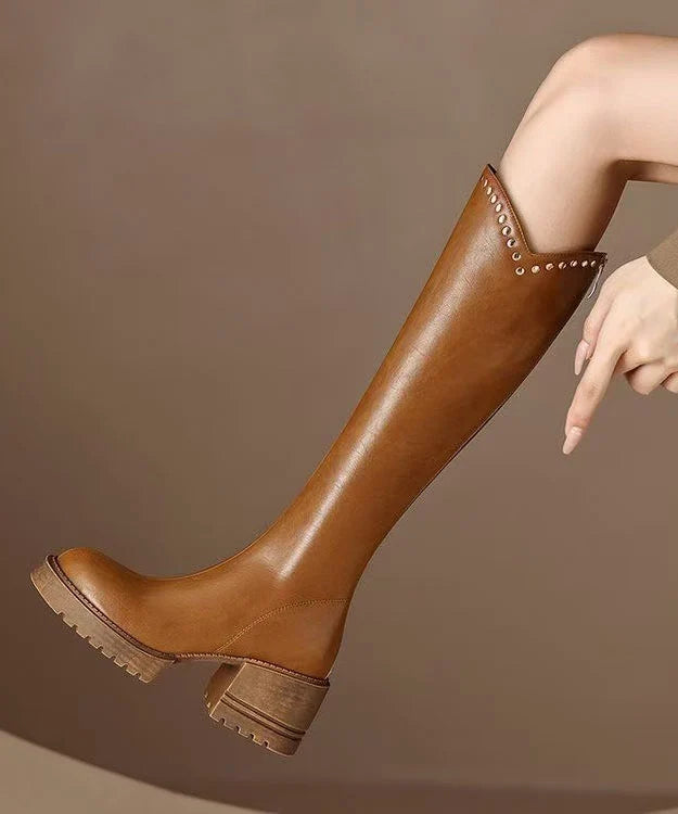Bottes de combat montantes pour homme style militaire 0