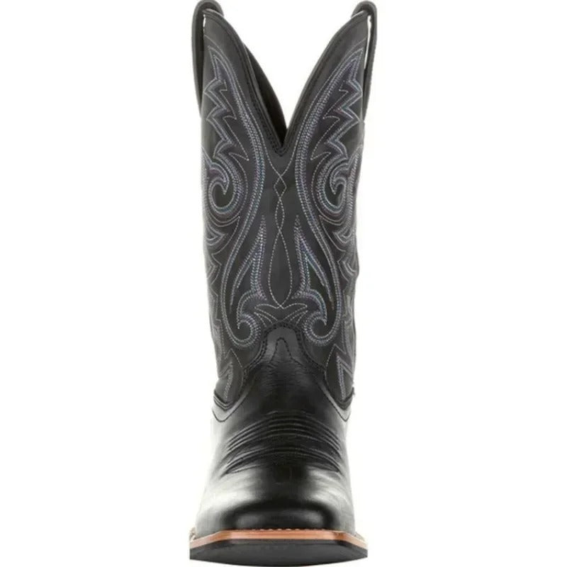 Bottes de cowboy en similicuir pour hommes 6