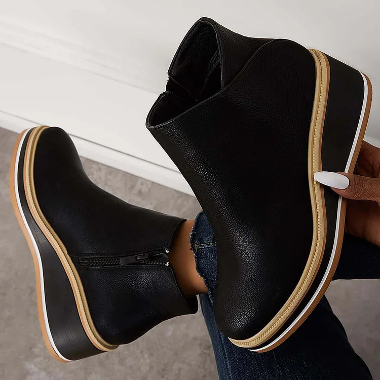 Bottes en Laine pour Femmes Design Élégant 2
