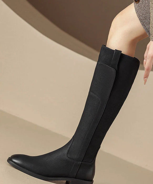 Bottes hautes pour femme style classique 1