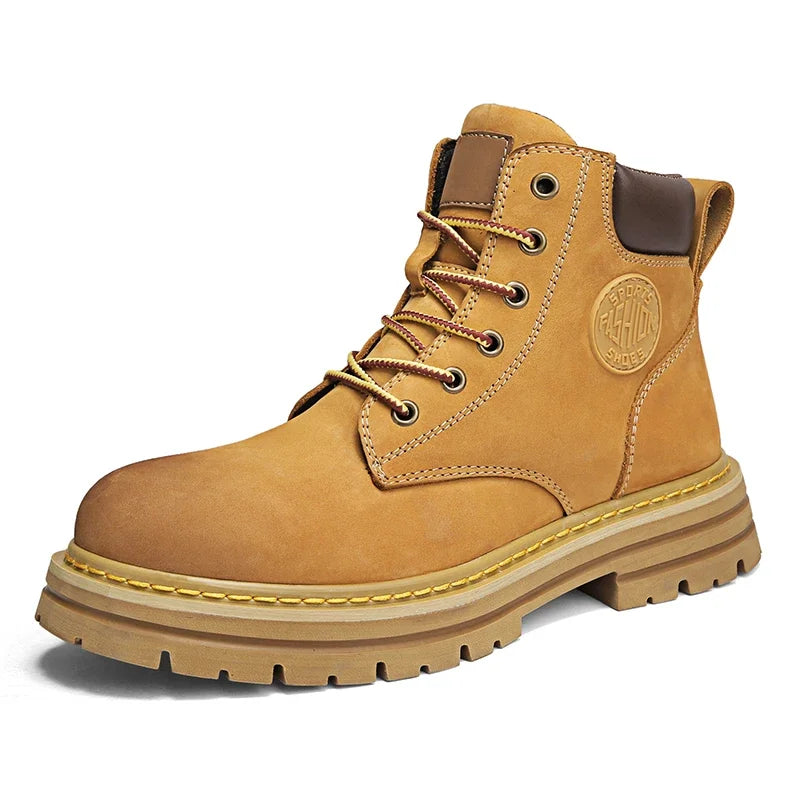 Bottes montantes pour hommes et femmes, idéales pour les activités de plein air, avec semelle robuste. 8