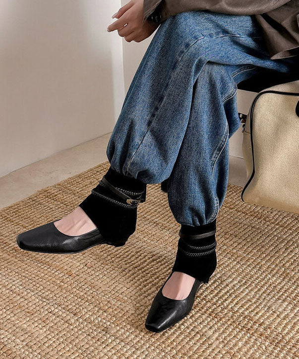 Bottes pour femme ajourées à design artisanal 2