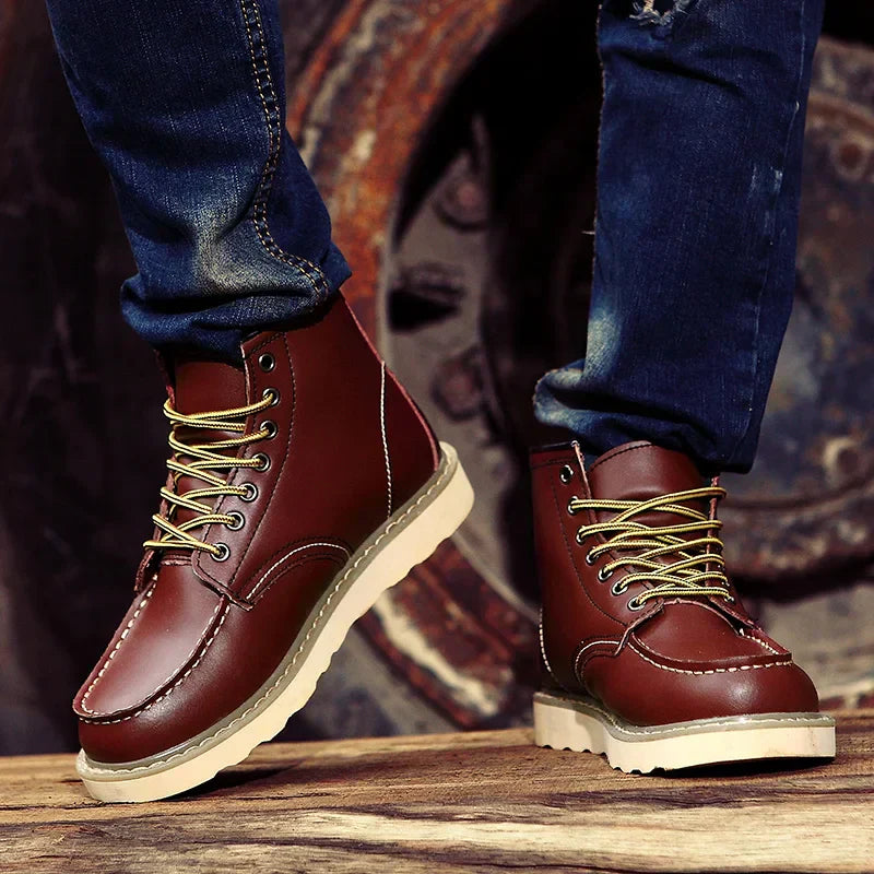 Bottines Homme À Lacets Classiques 4