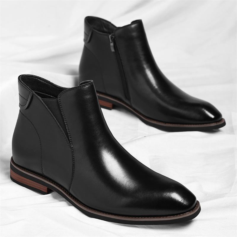 Bottines Homme Style Chelsea Élégantes 2
