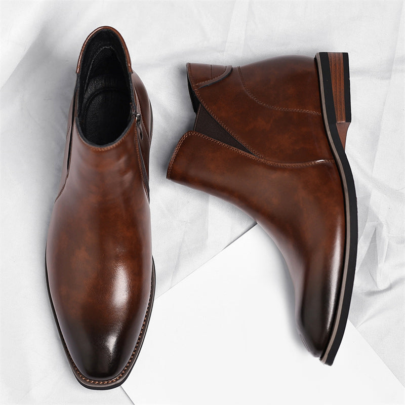 Bottines Homme Style Chelsea Élégantes 3