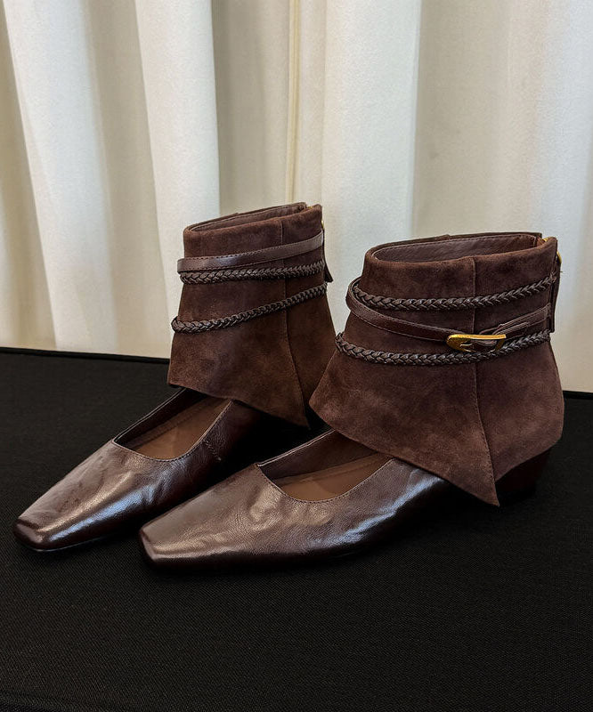 Bottines ajourées pour femme style contemporain 1