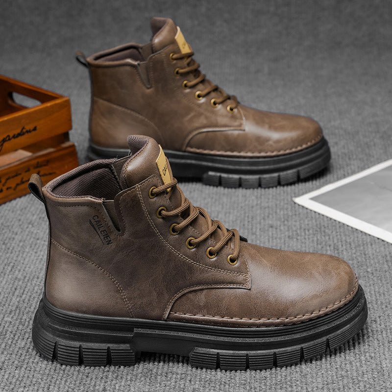 Bottines pour hommes avec semelle antidérapante 0