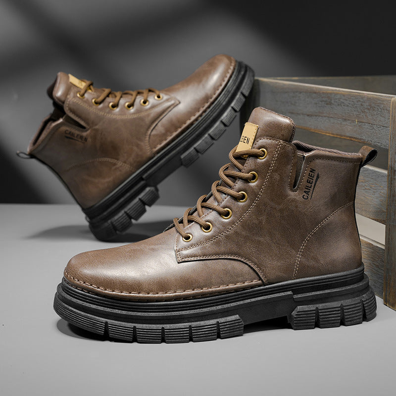 Bottines pour hommes avec semelle antidérapante 3