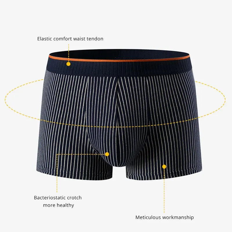 Boxer Homme Ajusté à Taille Contrastée 7