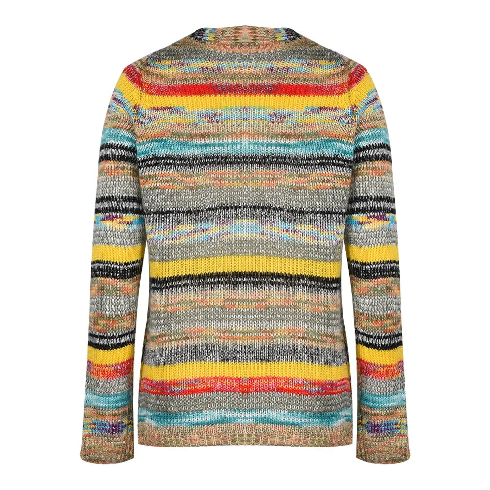 Cardigan Femme Décontracté Maille Tricotée 3