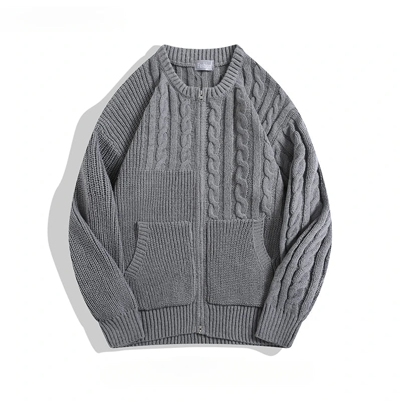 Cardigan pour Homme Style Décontracté 0