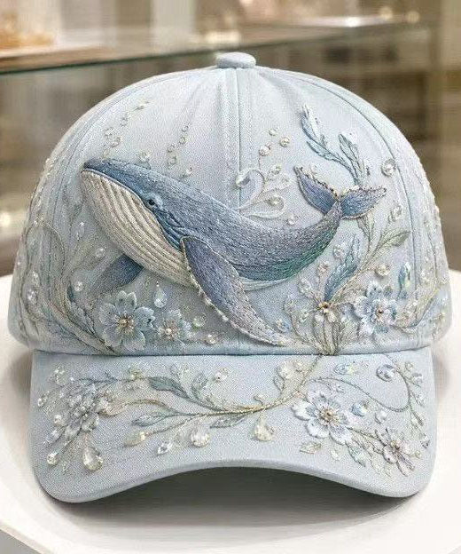 Casquette de baseball homme style imprimé 3D dauphin 2