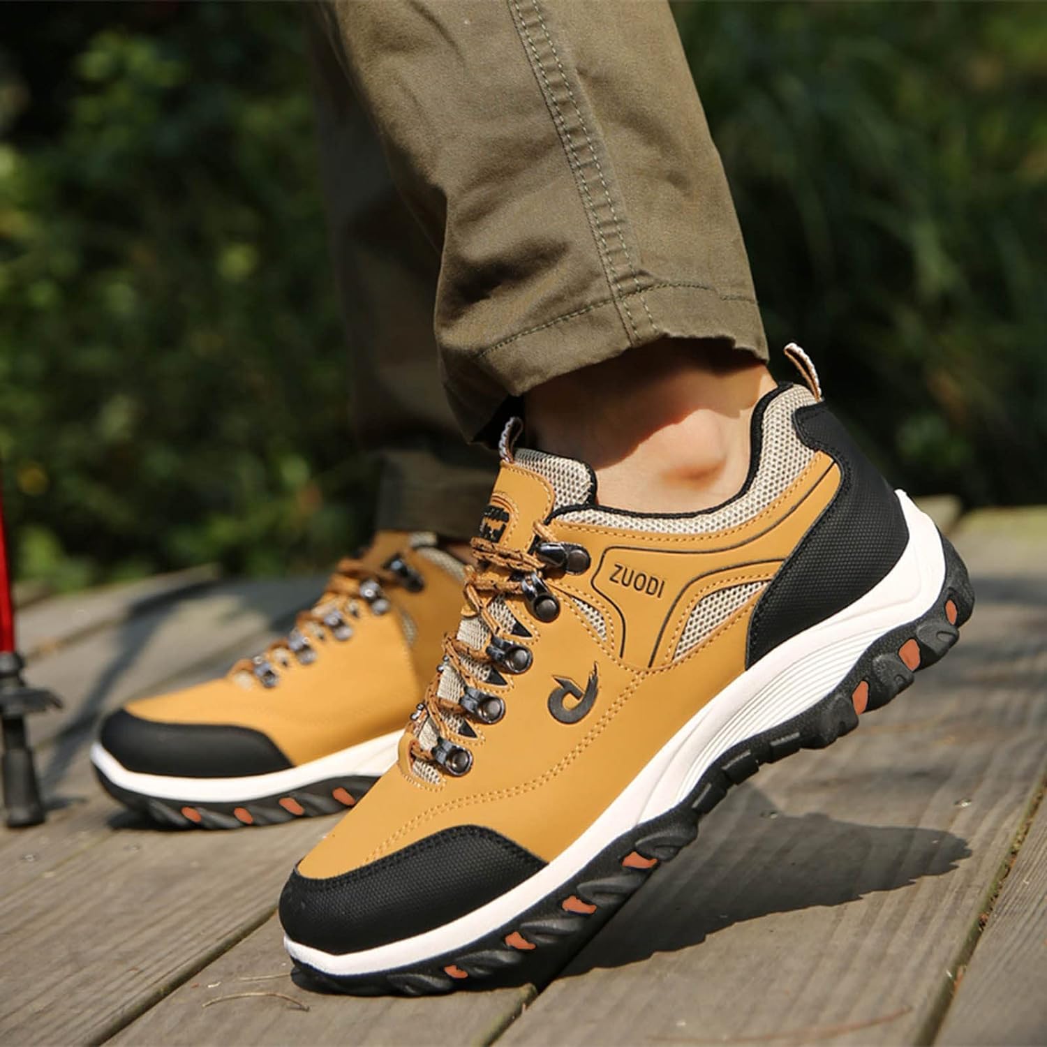 Chaussure Randonnée Homme Imperméable Respirante Semelle Antidérapante 6