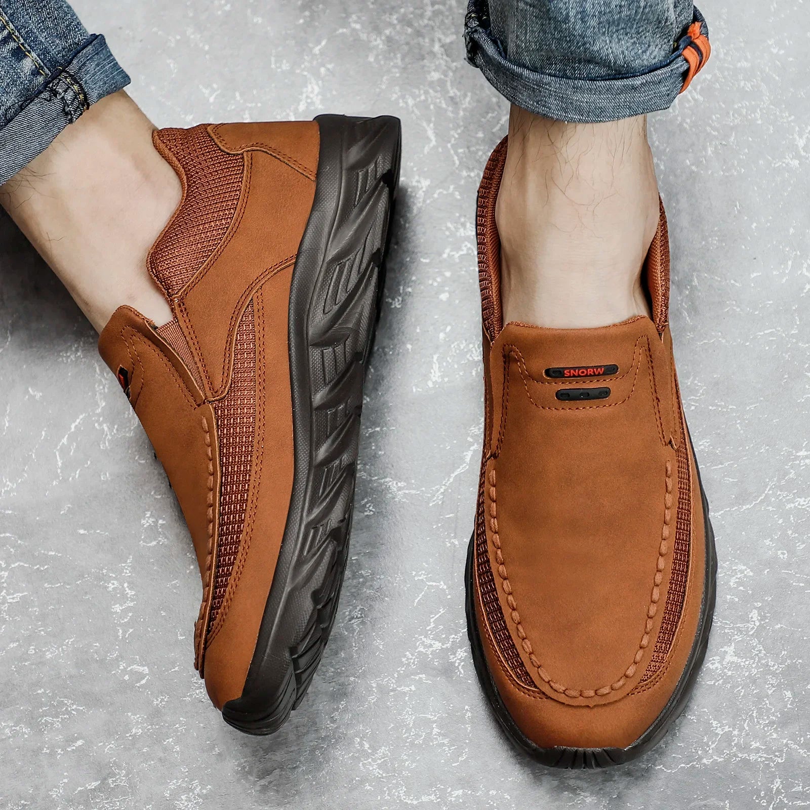 Chaussures Décontractées en Cuir pour Hommes 2
