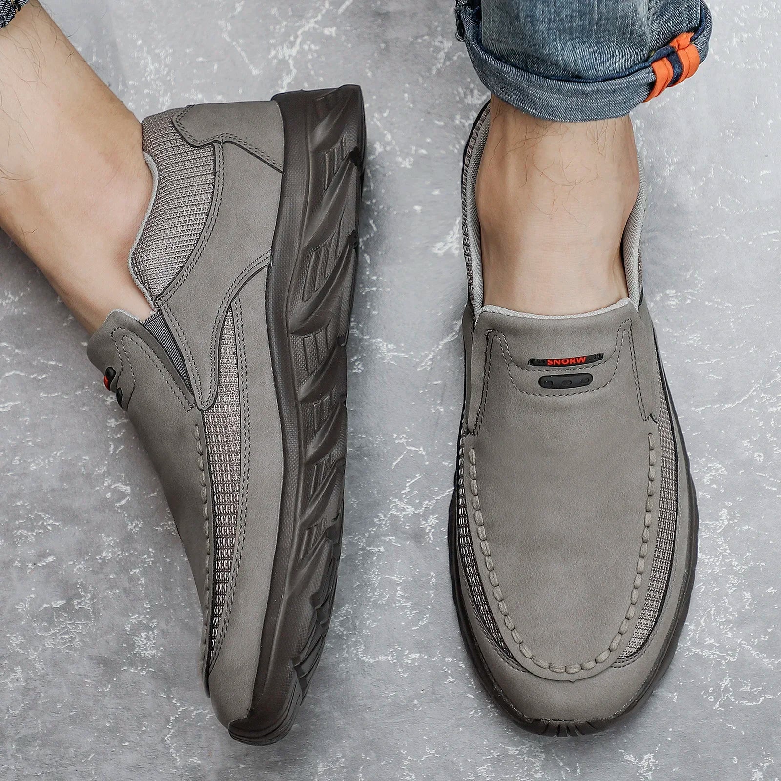Chaussures Décontractées en Cuir pour Hommes 5