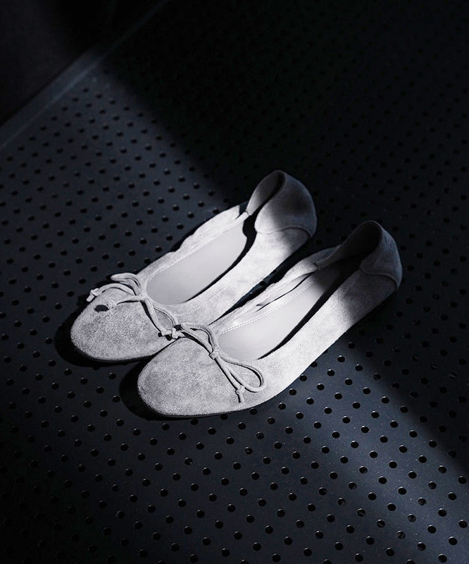Chaussures Femme Plates Avec Nœud Décontracté 3