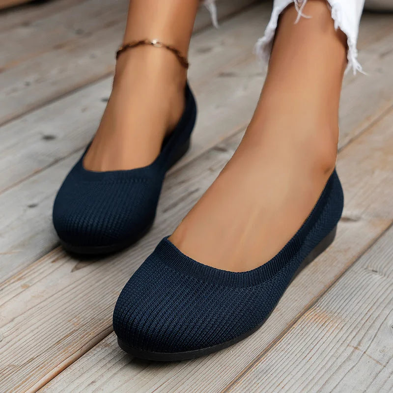 Chaussures Femmes Plates Confortables Décontractées 14